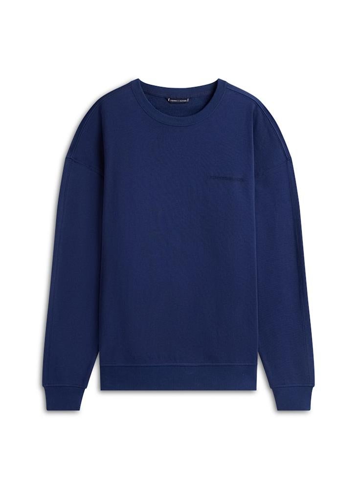 TOMMY HILFIGER Essential Logo Terry Lounge Track Top - Image 5